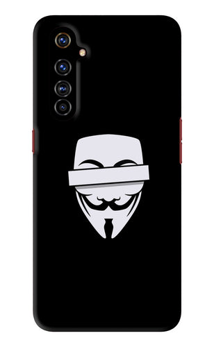 Anonymous Face Realme X50 Pro Back Skin Wrap