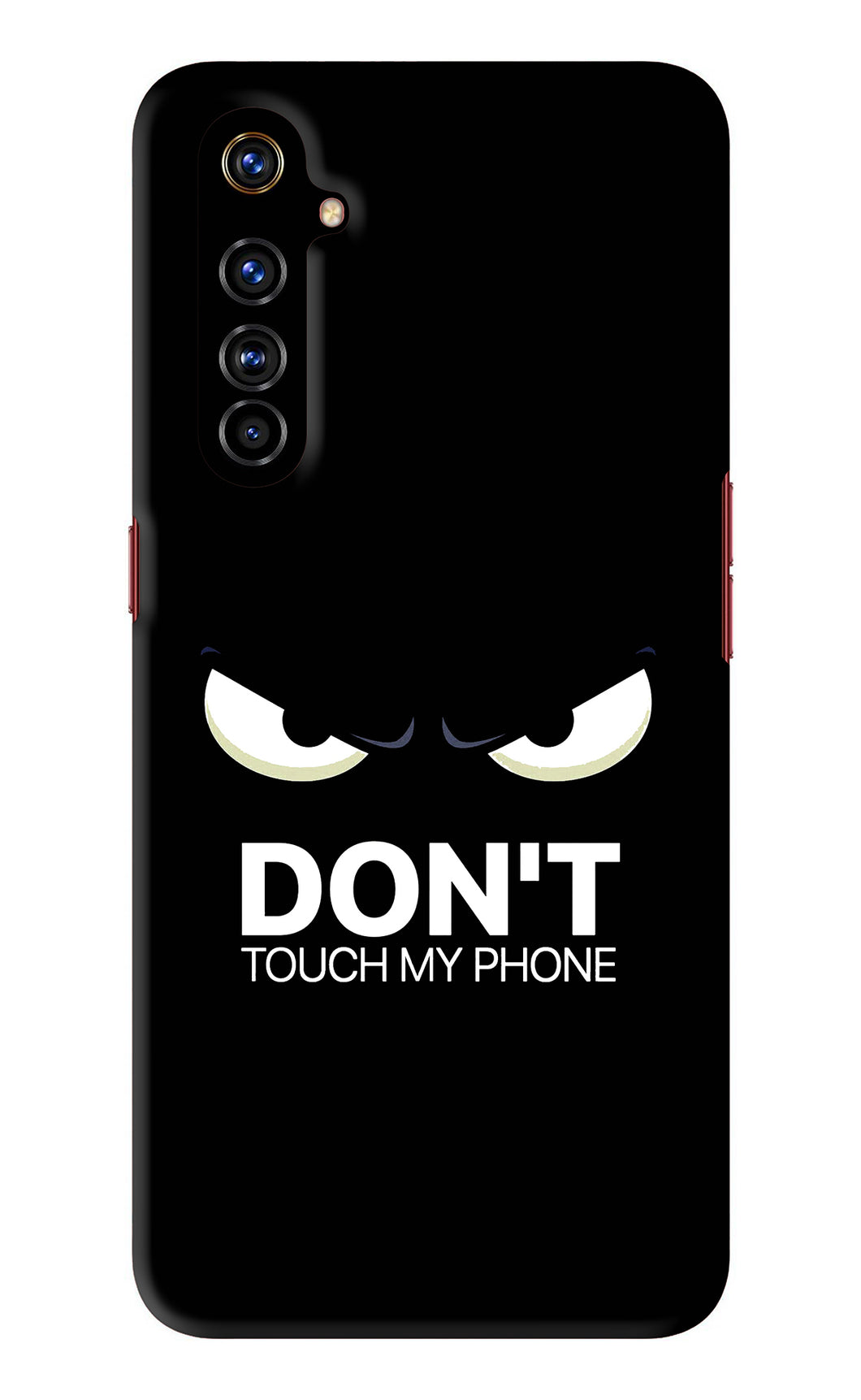 Don'T Touch My Phone Realme X50 Pro Back Skin Wrap