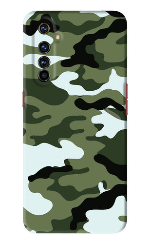 Camouflage 1 Realme X50 Pro Back Skin Wrap
