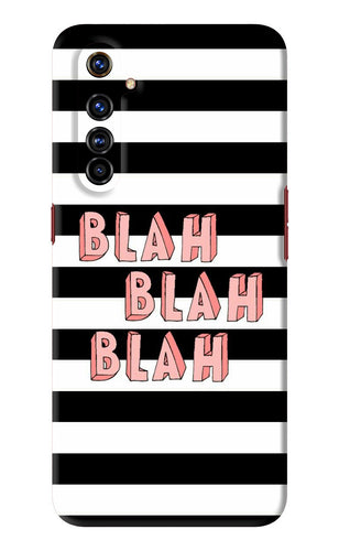 Blah Blah Blah Realme X50 Pro Back Skin Wrap