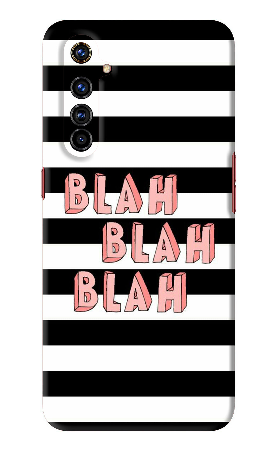 Blah Blah Blah Realme X50 Pro Back Skin Wrap