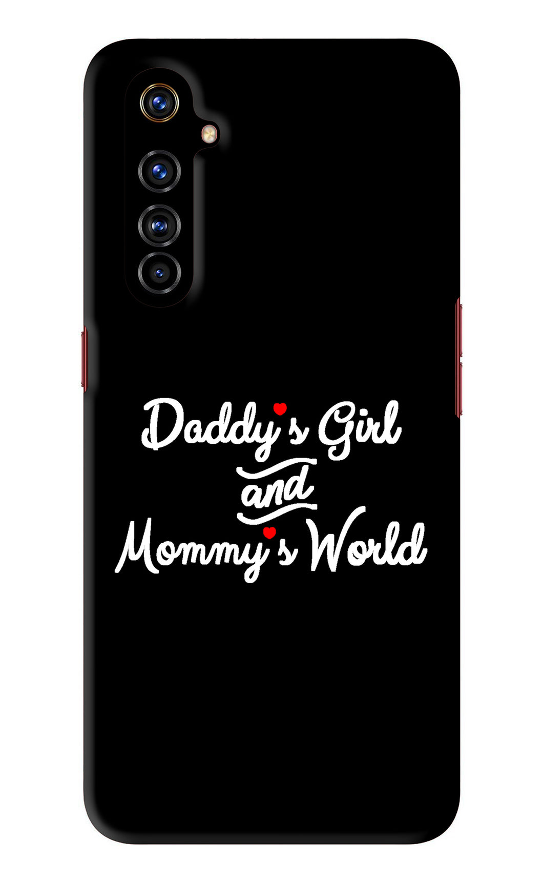 Daddy's Girl and Mommy's World Realme X50 Pro Back Skin Wrap