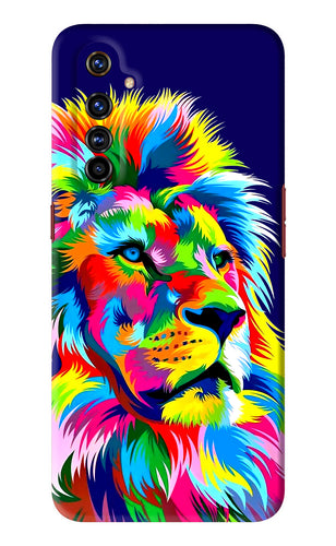 Vector Art Lion Realme X50 Pro Back Skin Wrap