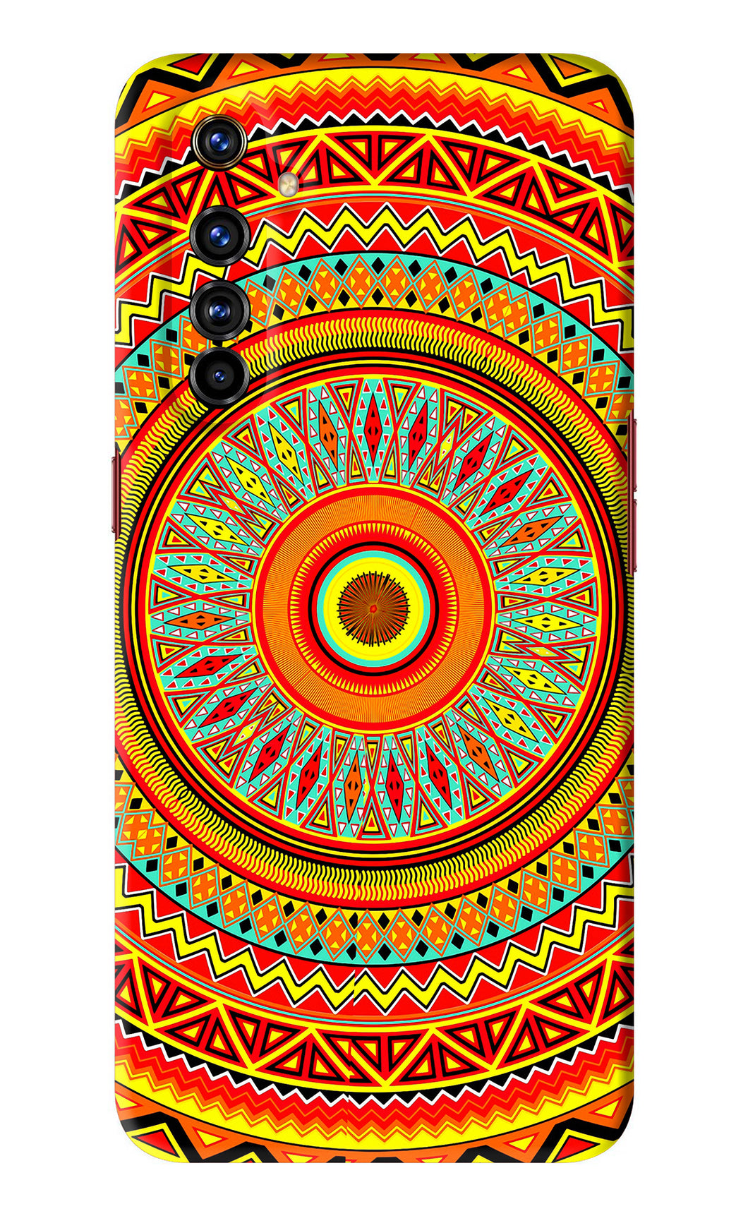 Mandala Pattern Realme X50 Pro Back Skin Wrap