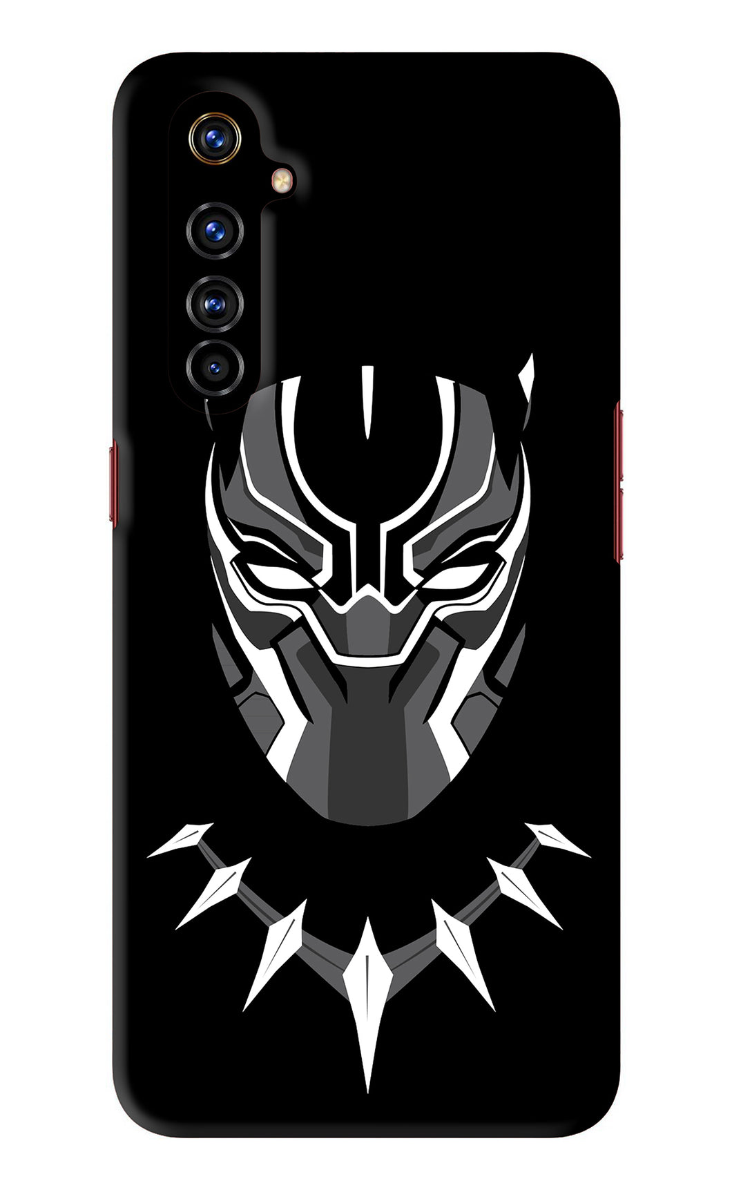 Black Panther Realme X50 Pro Back Skin Wrap