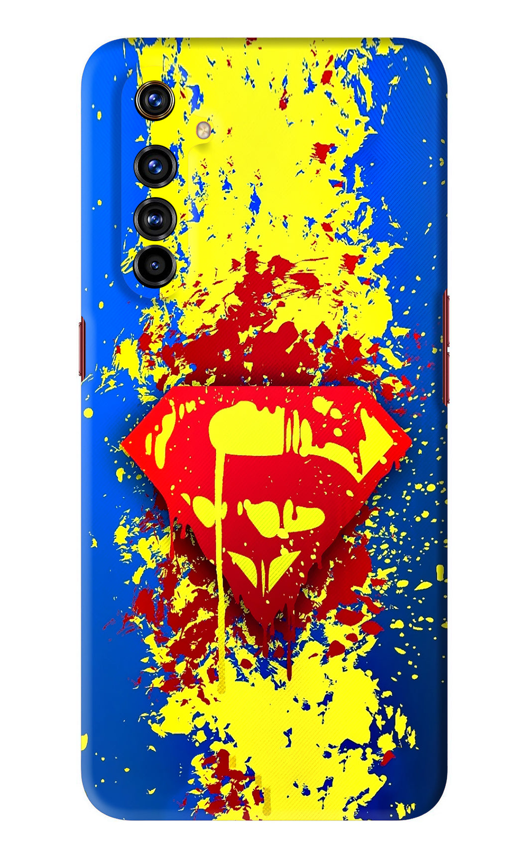 Superman logo Realme X50 Pro Back Skin Wrap