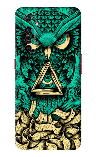 Green Owl Realme X50 Pro Back Skin Wrap