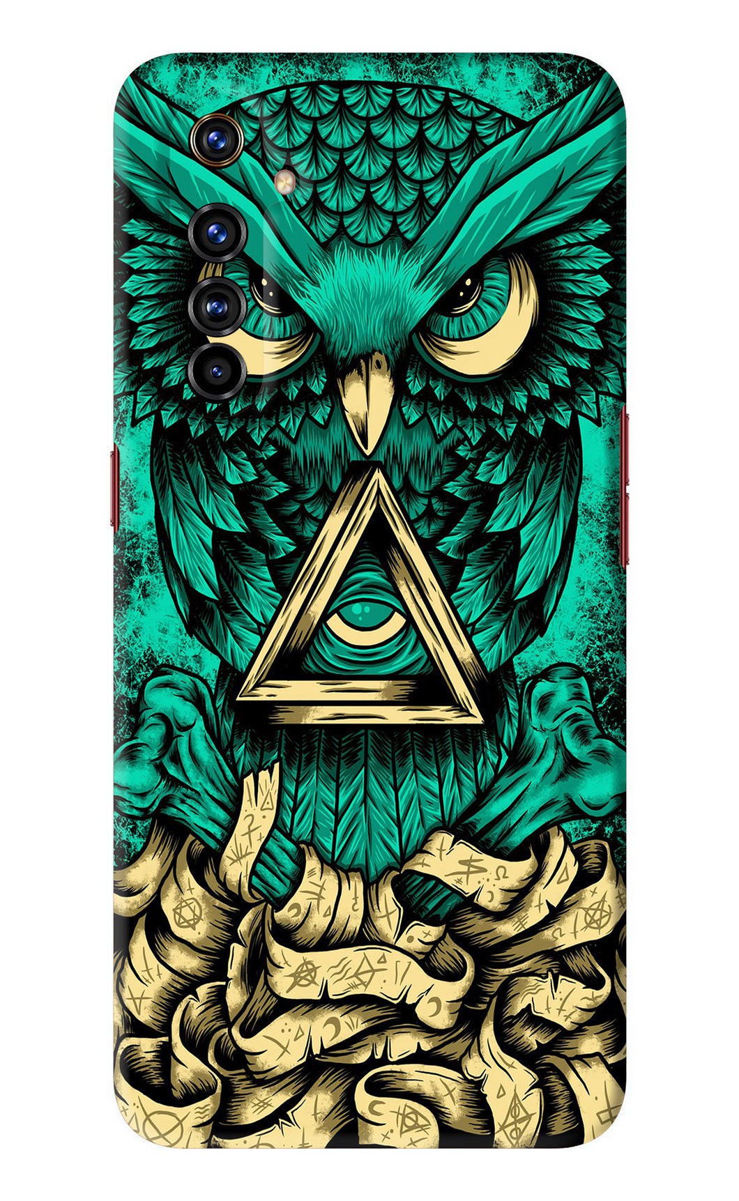 Green Owl Realme X50 Pro Back Skin Wrap