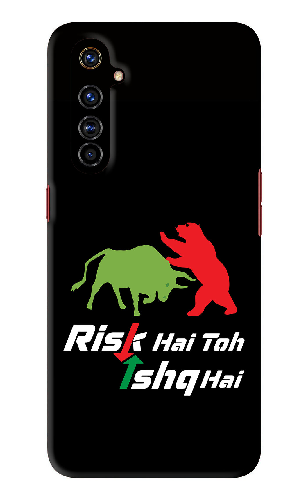 Risk Hai Toh Ishq Hai Realme X50 Pro Back Skin Wrap