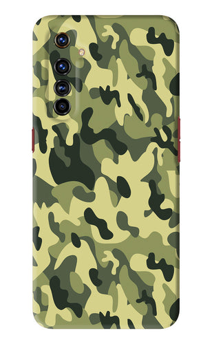 Camouflage Realme X50 Pro Back Skin Wrap