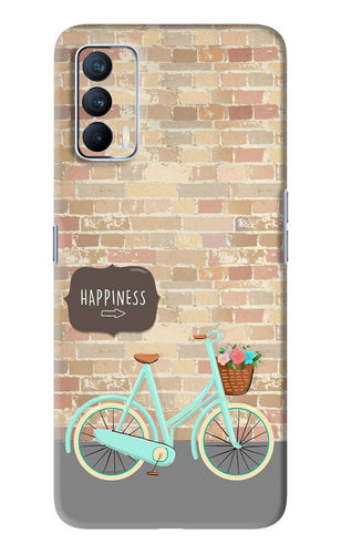 Happiness Artwork Realme X7 Back Skin Wrap