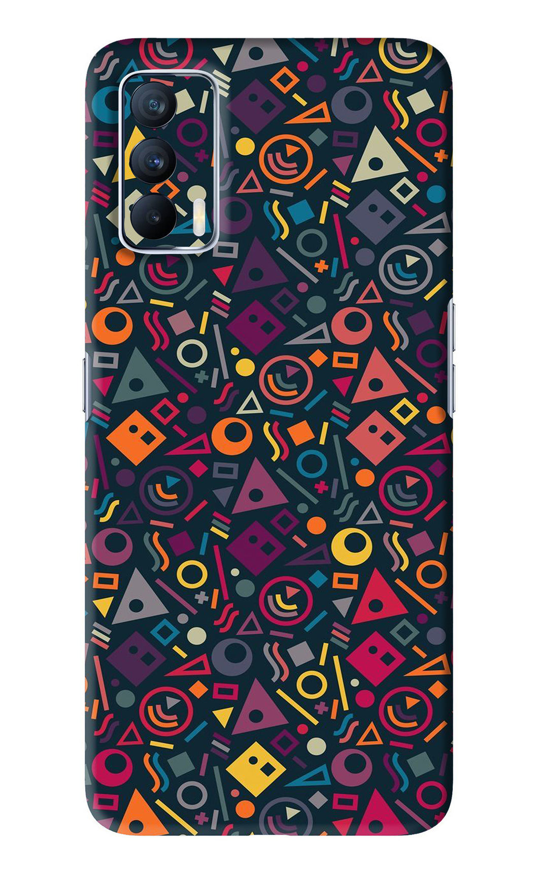 Geometric Abstract Realme X7 Back Skin Wrap