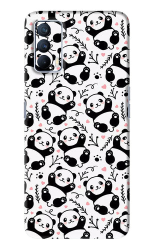 Cute Panda Realme X7 Back Skin Wrap