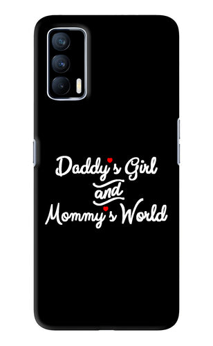 Daddy's Girl and Mommy's World Realme X7 Back Skin Wrap