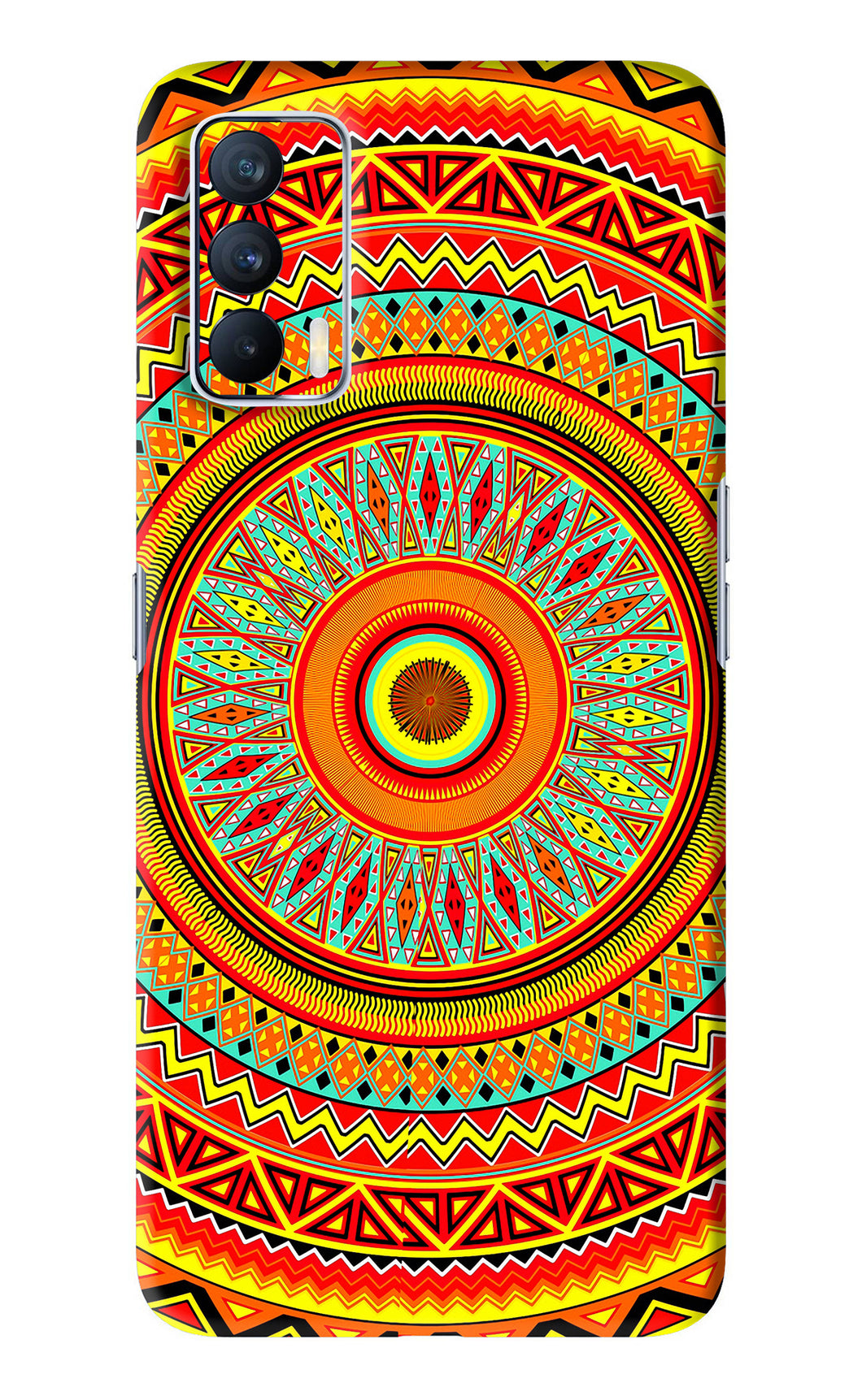 Mandala Pattern Realme X7 Back Skin Wrap