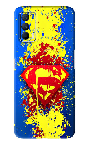 Superman logo Realme X7 Back Skin Wrap