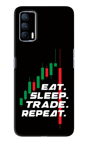 Eat Sleep Trade Repeat Realme X7 Back Skin Wrap