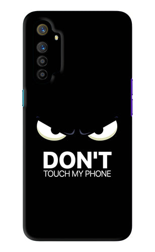 Don'T Touch My Phone Realme XT Back Skin Wrap