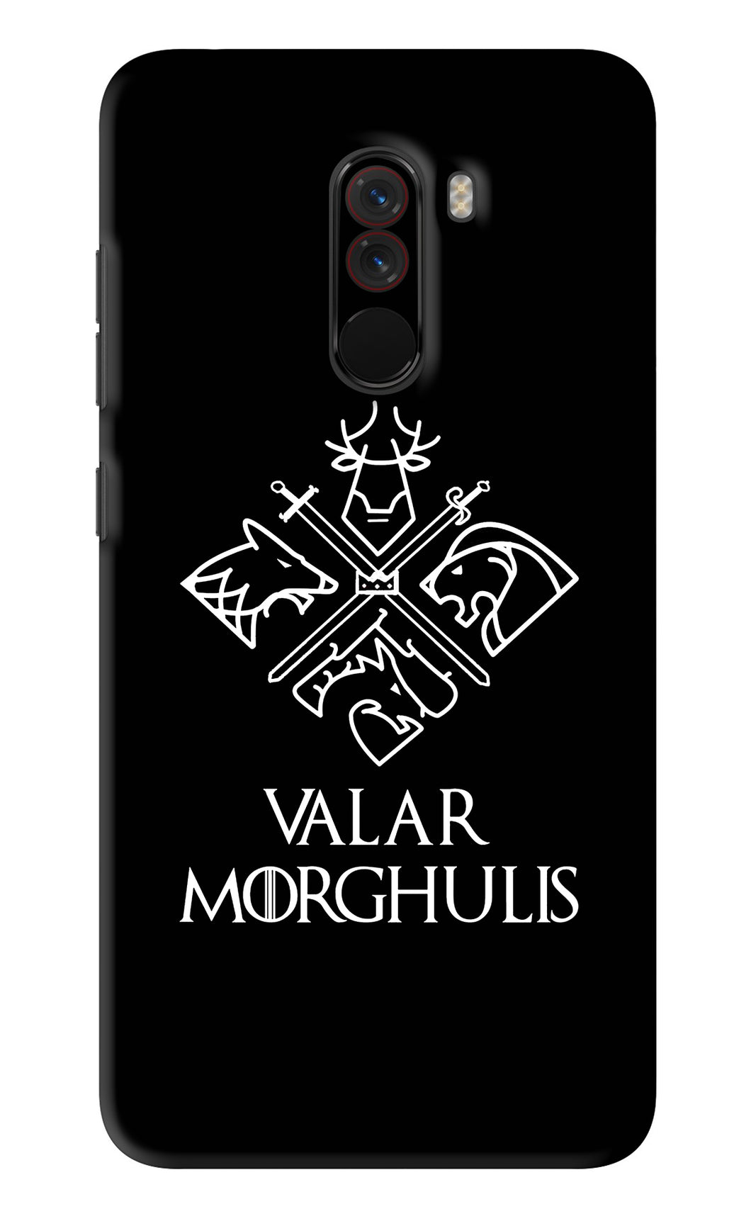 Valar Morghulis | Game Of Thrones Poco F1 Back Skin Wrap