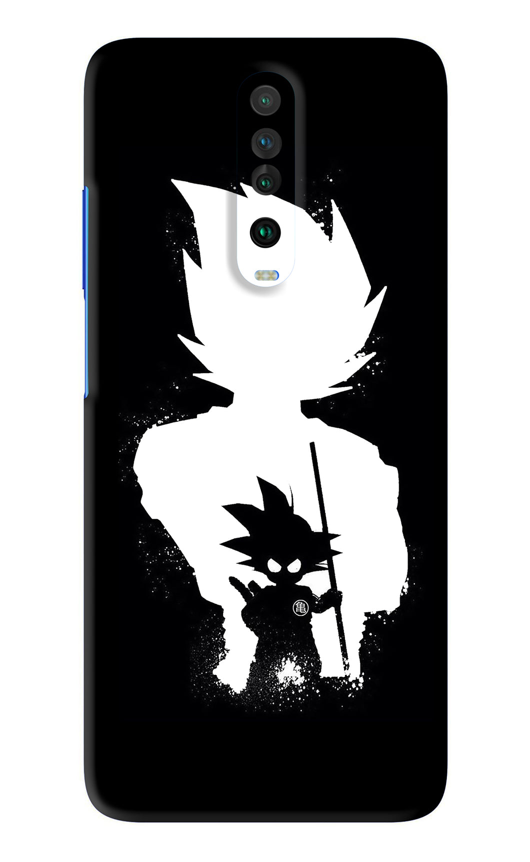 Goku Shadow Poco X2 Back Skin Wrap