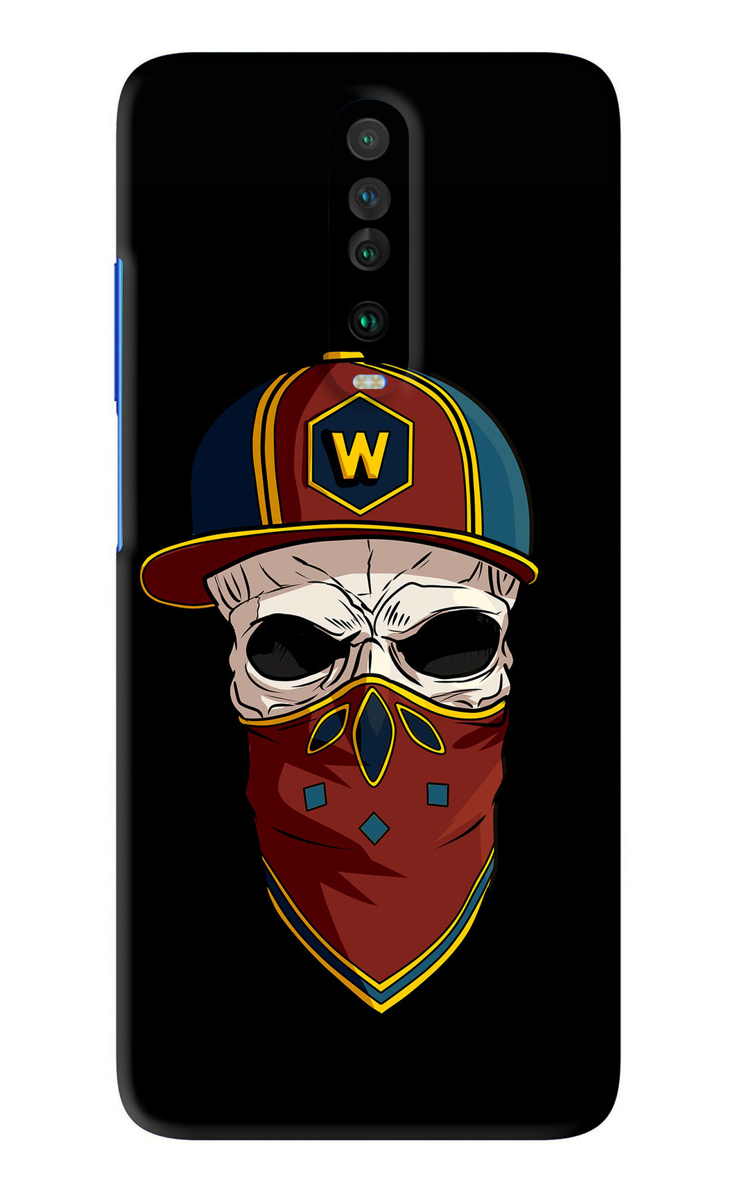 Skull Poco X2 Back Skin Wrap