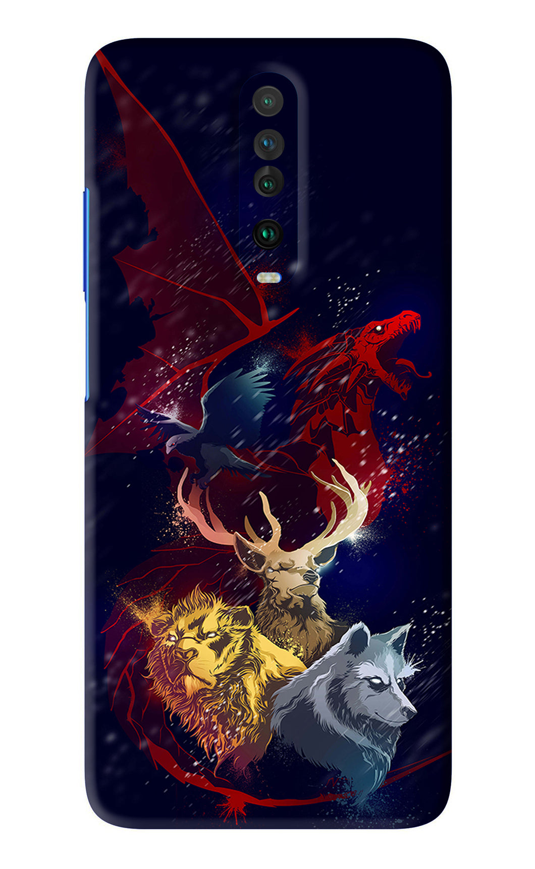 Game Of Thrones Poco X2 Back Skin Wrap