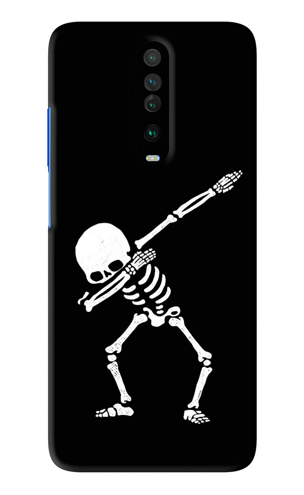 Dabbing Skeleton Art Poco X2 Back Skin Wrap