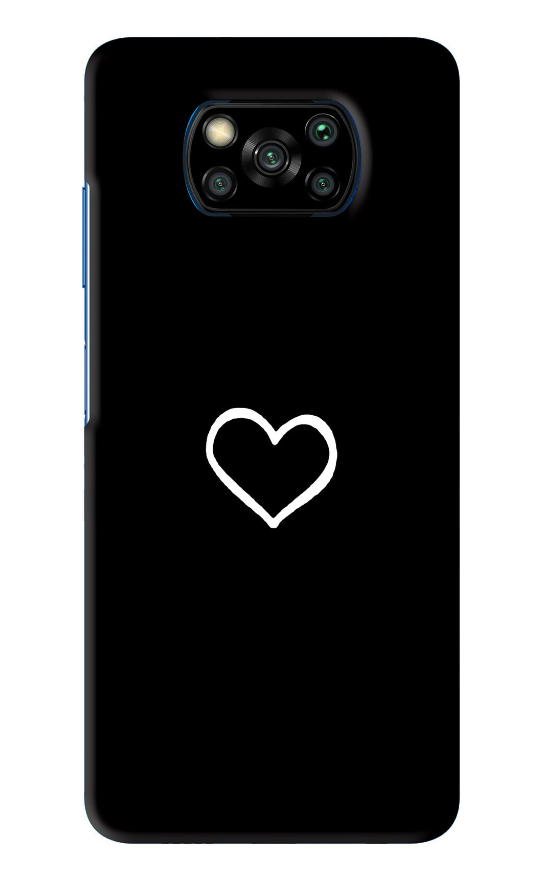 Heart Poco X3 Back Skin Wrap