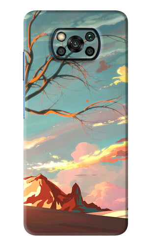 Scenery Poco X3 Back Skin Wrap