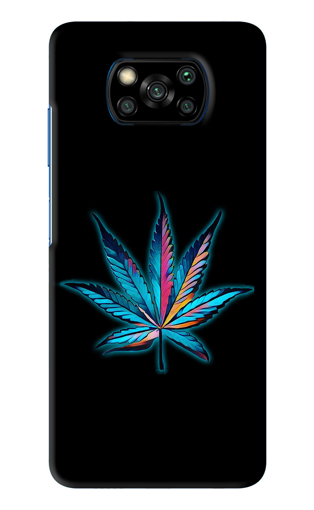 Weed Poco X3 Back Skin Wrap