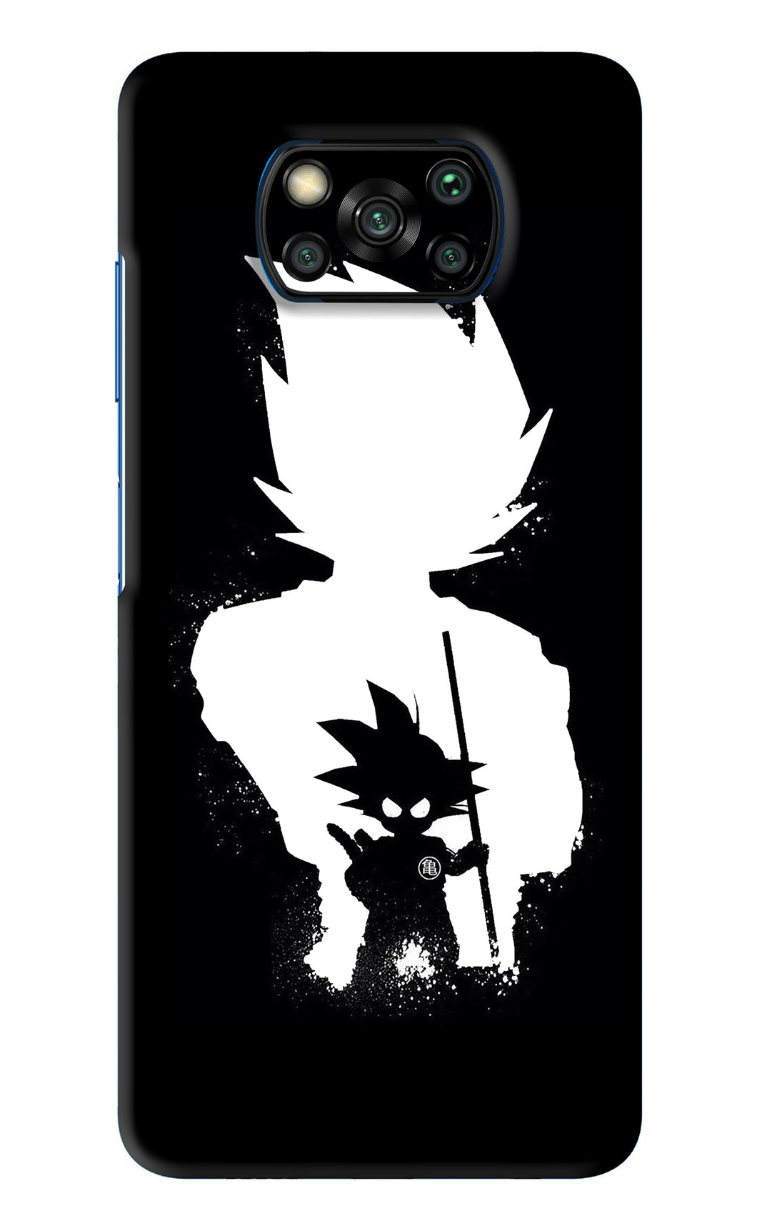 Goku Shadow Poco X3 Back Skin Wrap