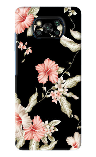 Flowers 2 Poco X3 Back Skin Wrap