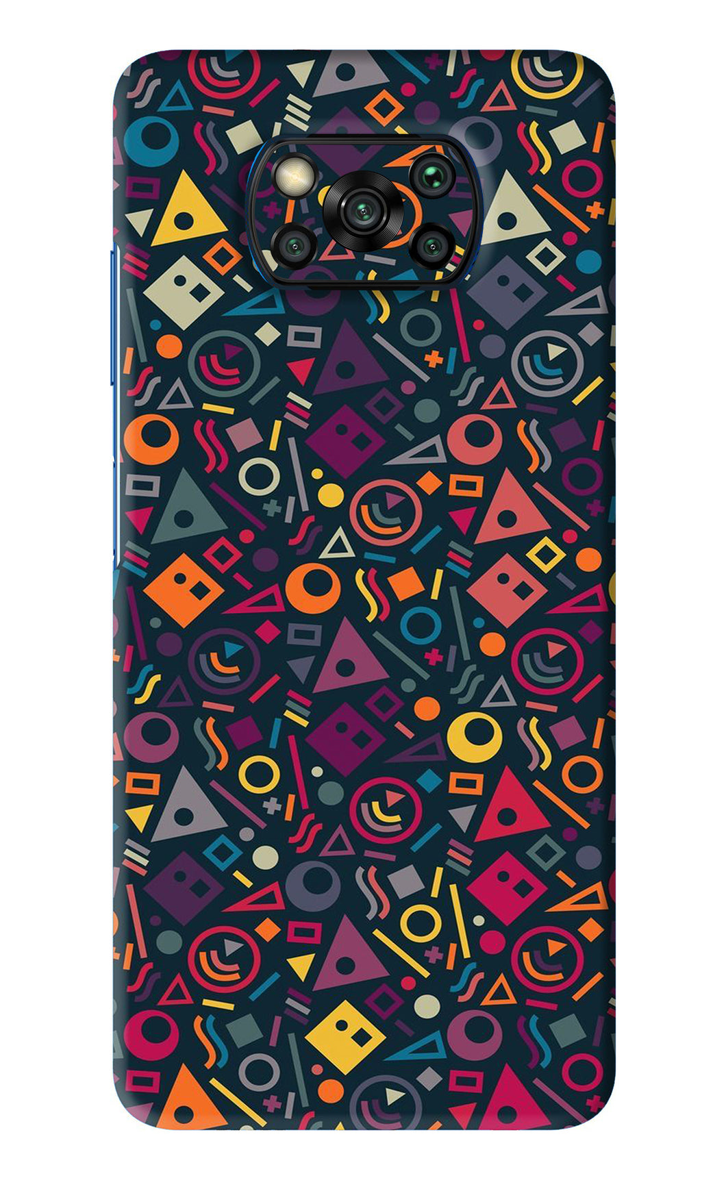 Geometric Abstract Poco X3 Back Skin Wrap