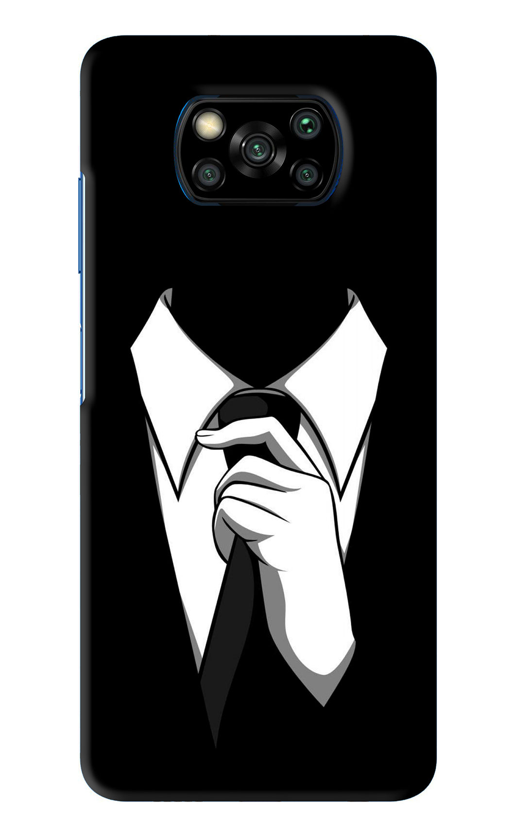 Black Tie Poco X3 Back Skin Wrap