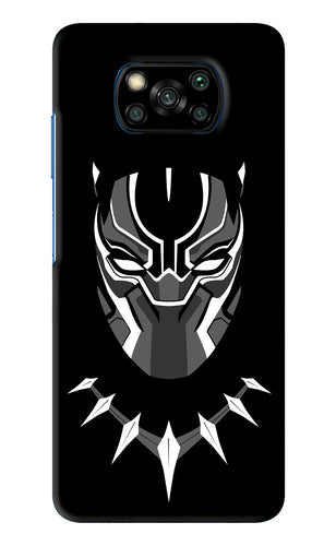 Black Panther Poco X3 Back Skin Wrap