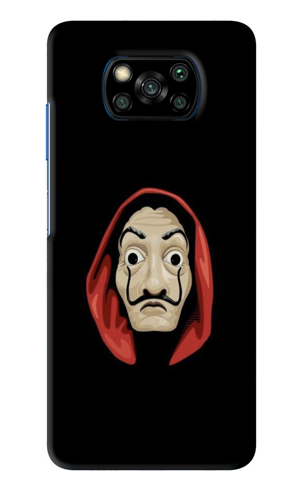 Money Heist Poco X3 Back Skin Wrap