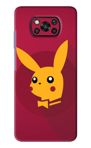 Pikachu Poco X3 Back Skin Wrap