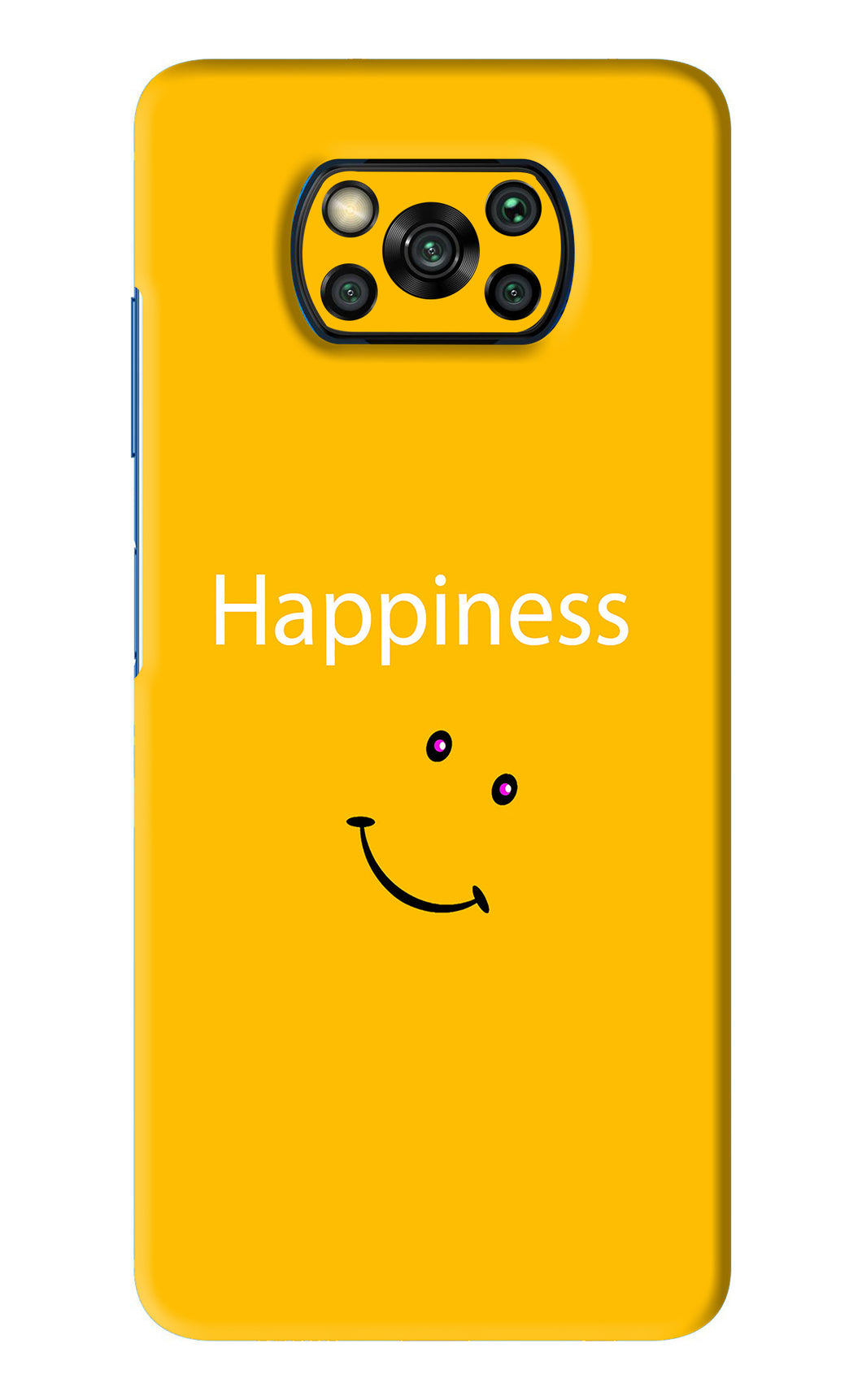 Happiness With Smiley Poco X3 Pro Back Skin Wrap