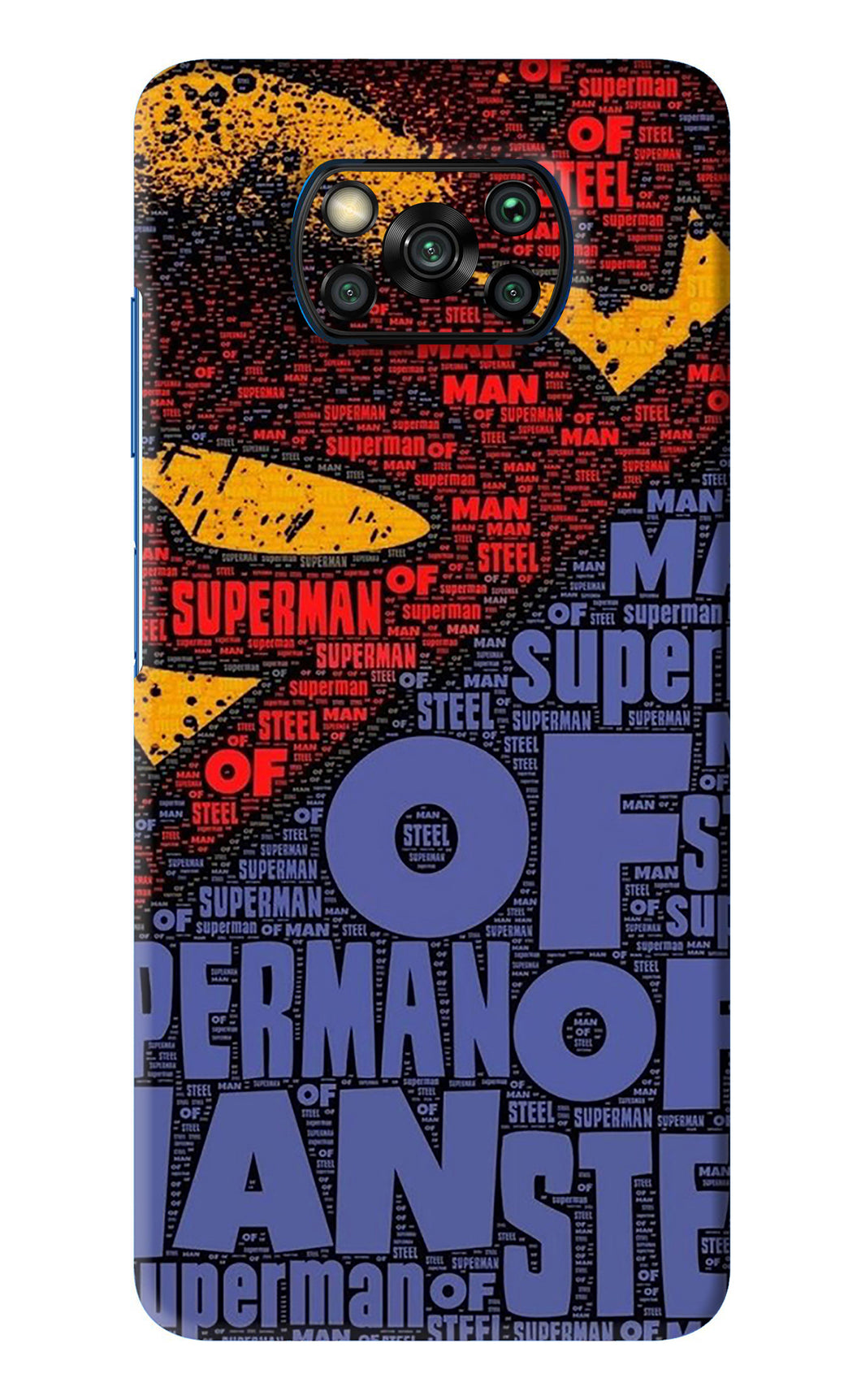Superman Poco X3 Pro Back Skin Wrap