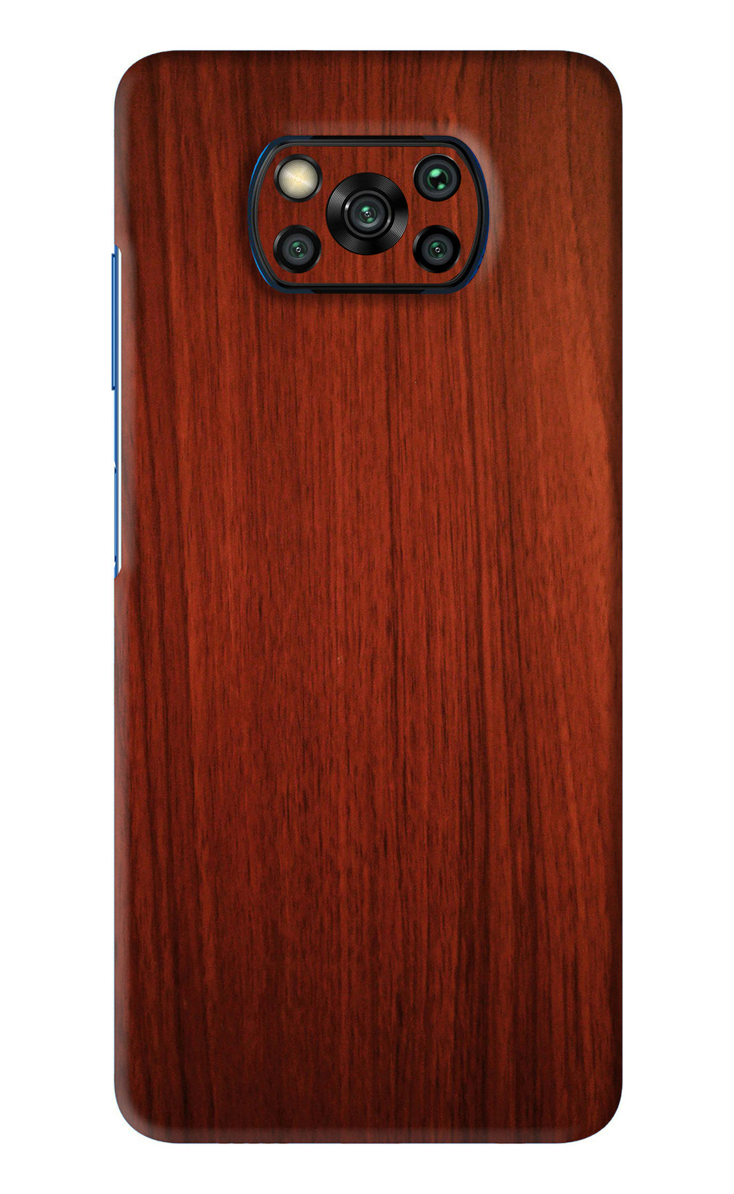 Wooden Plain Pattern Poco X3 Pro Back Skin Wrap