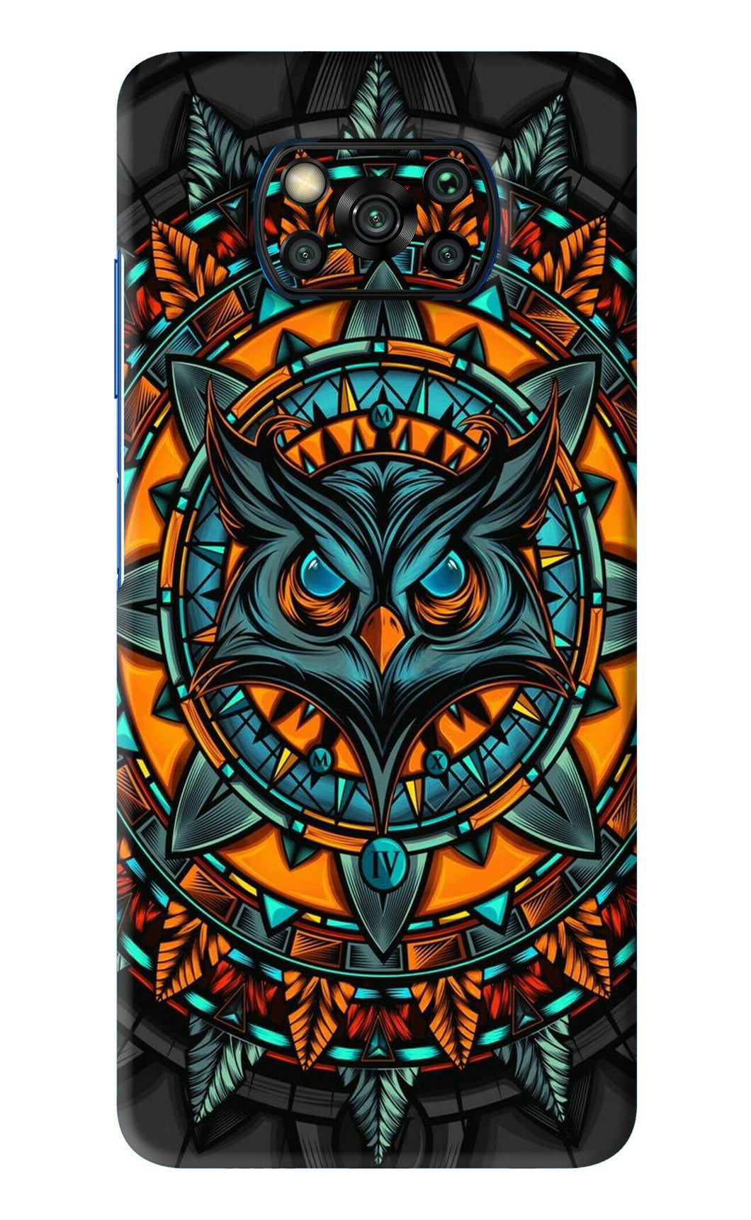 Angry Owl Art Poco X3 Pro Back Skin Wrap