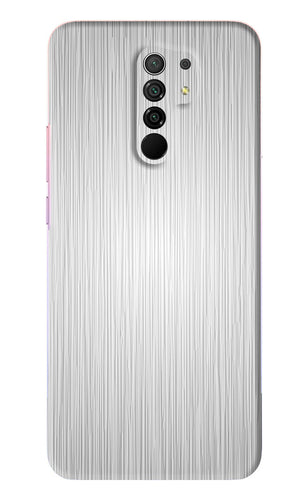 Wooden Grey Texture Poco M2 Back Skin Wrap