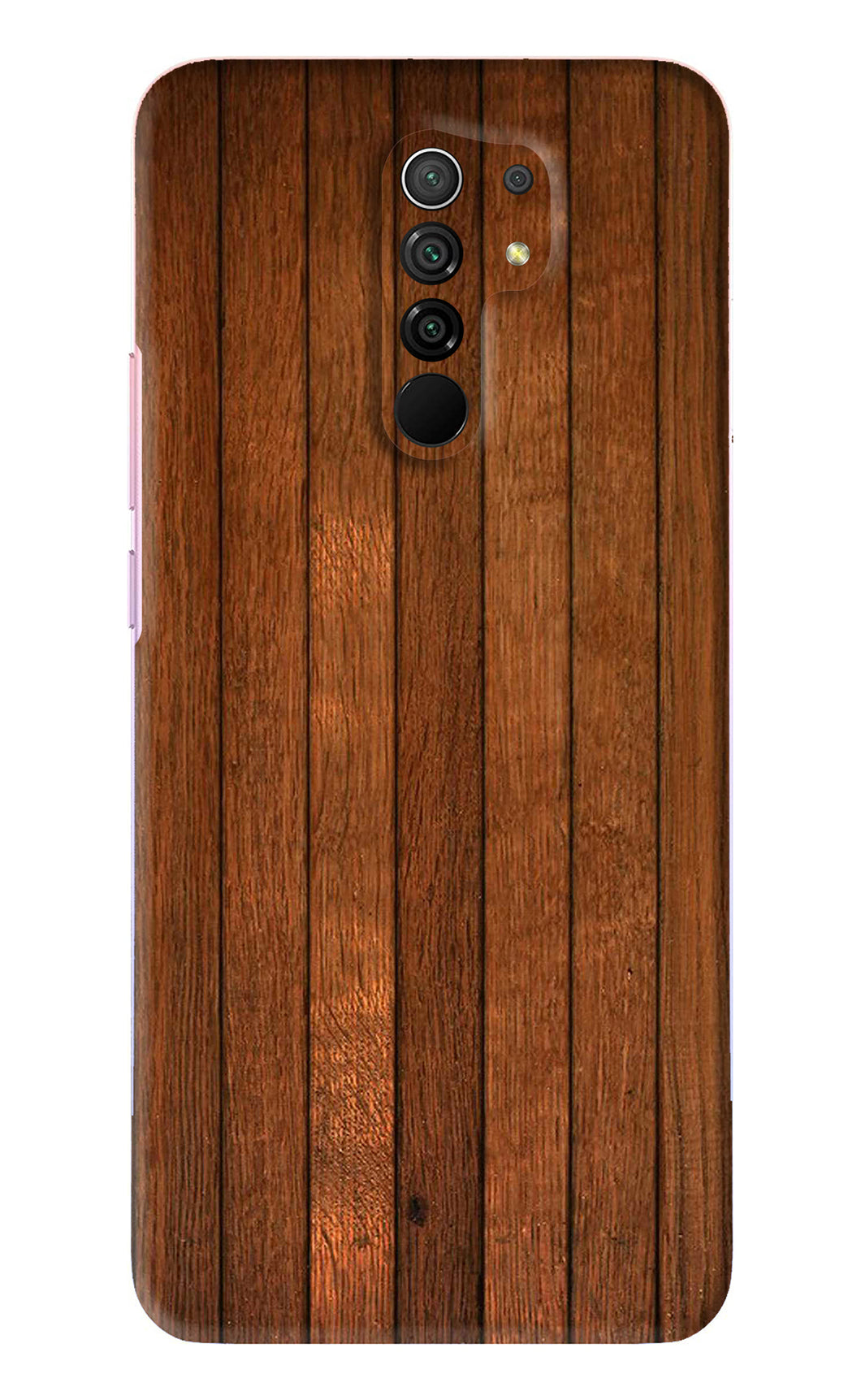 Wooden Artwork Bands Poco M2 Back Skin Wrap