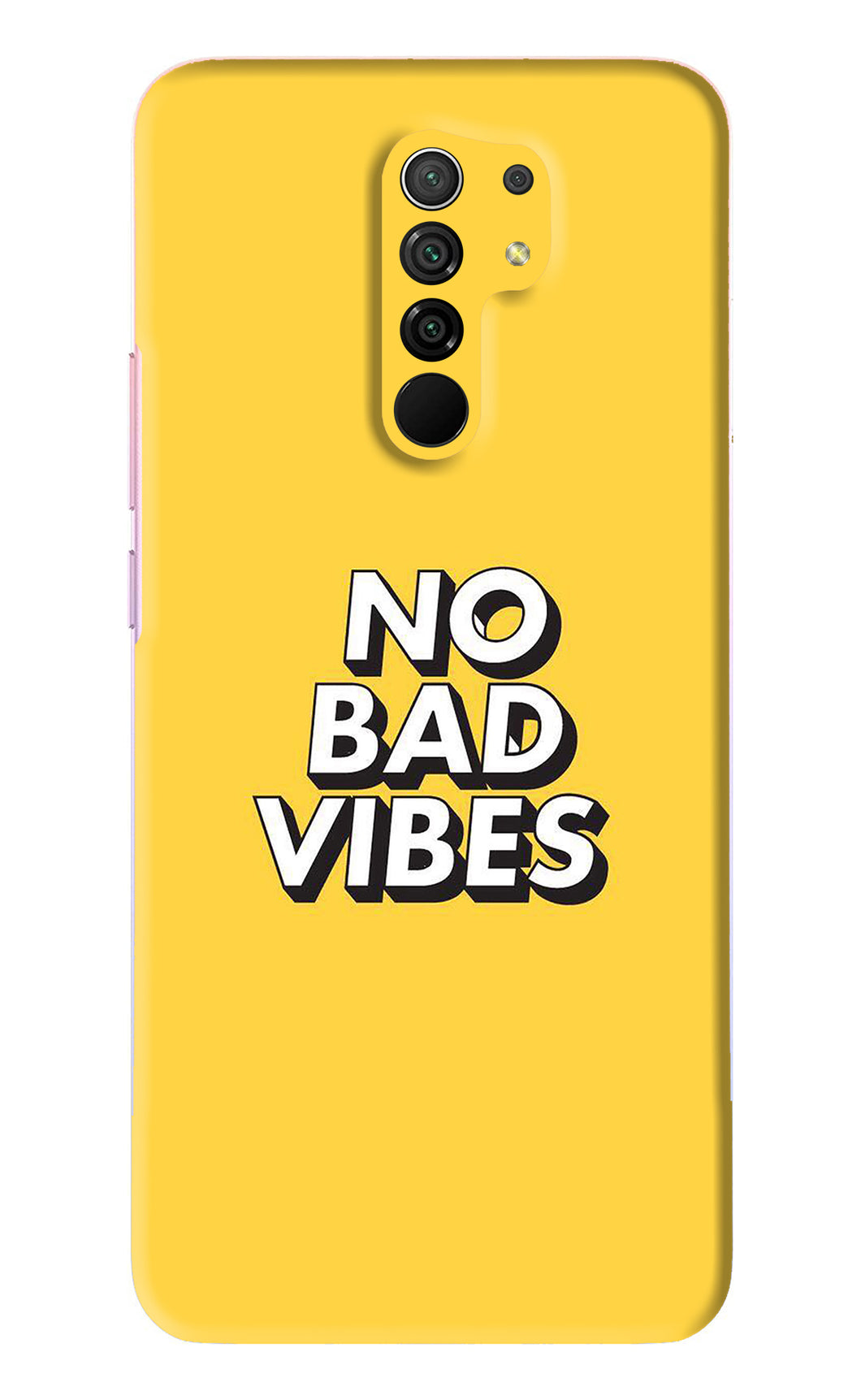 No Bad Vibes Poco M2 Back Skin Wrap