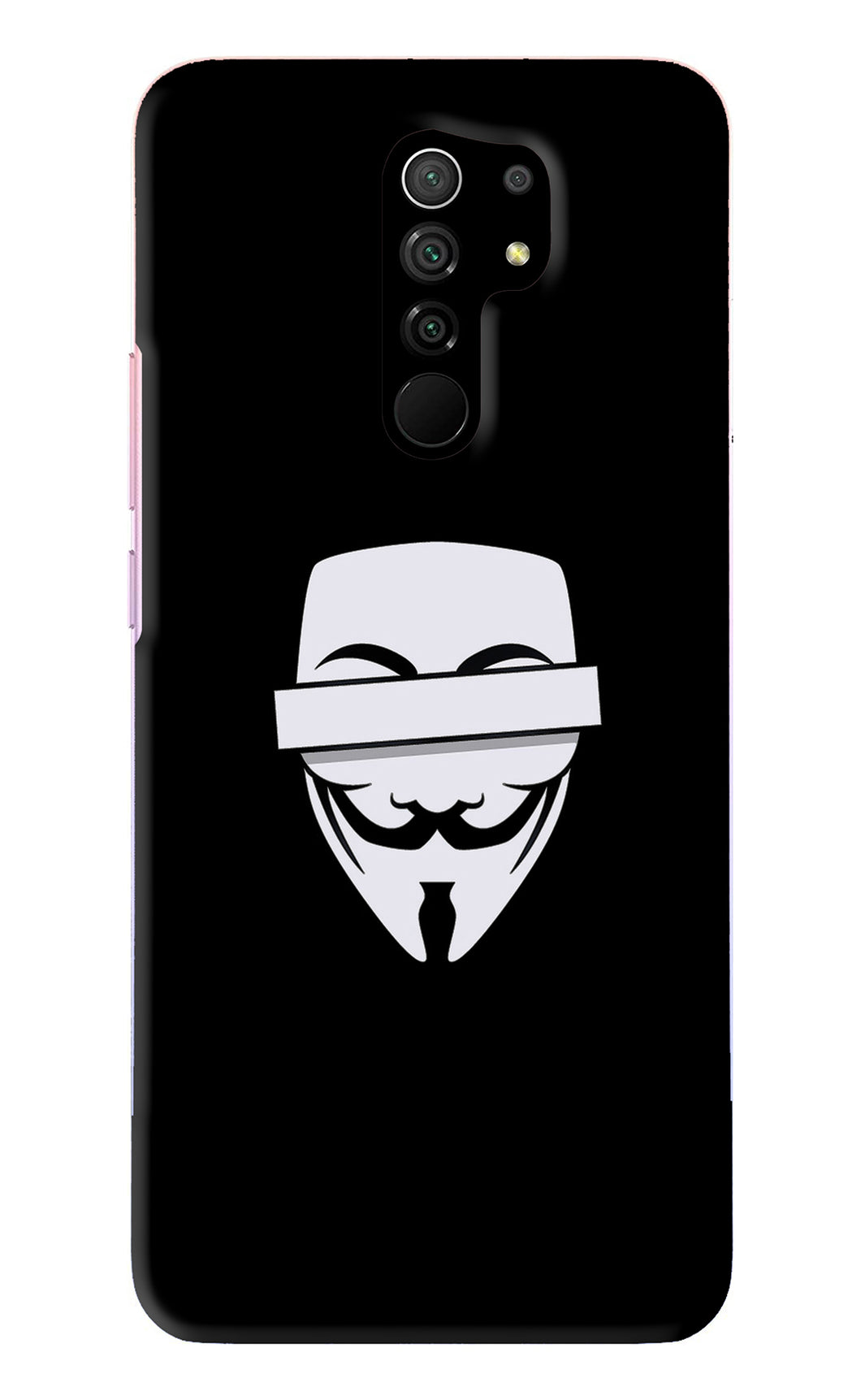 Anonymous Face Poco M2 Back Skin Wrap