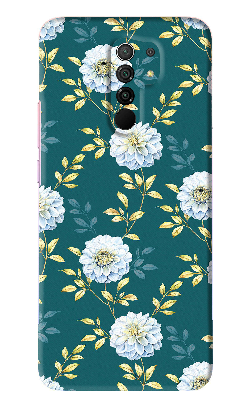 Flowers 5 Poco M2 Back Skin Wrap