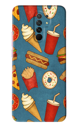 Foodie Poco M2 Back Skin Wrap