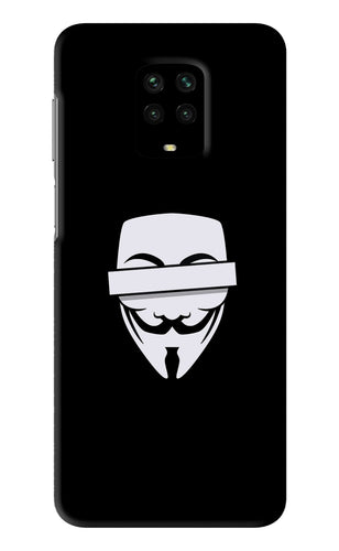 Anonymous Face Poco M2 Pro Back Skin Wrap