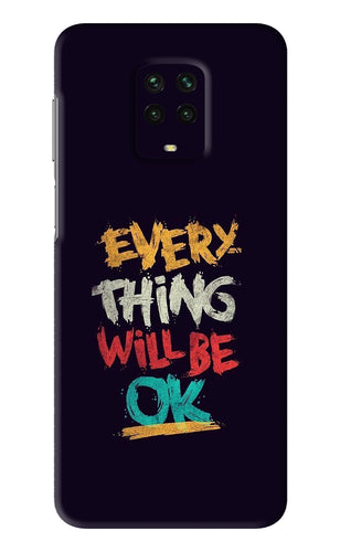 Everything Will Be Ok Poco M2 Pro Back Skin Wrap