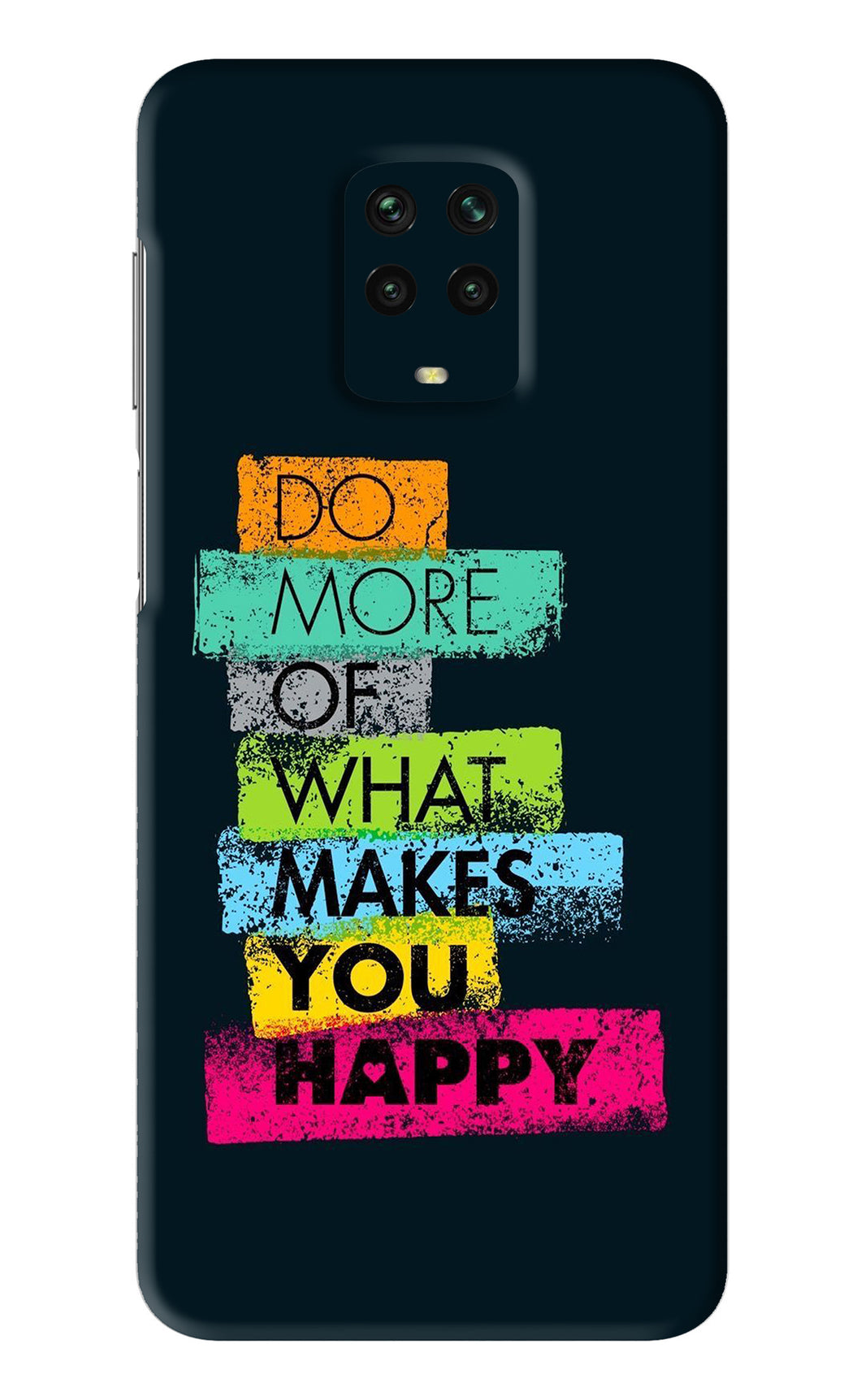 Do More Of What Makes You Happy Poco M2 Pro Back Skin Wrap